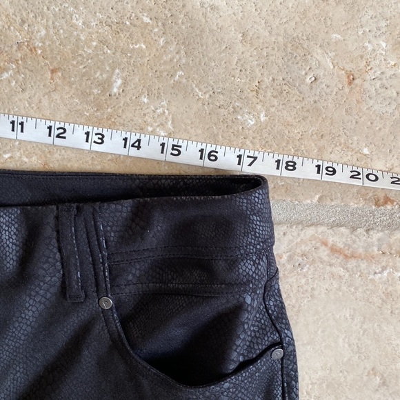 SIMPLY VERA Skinny Pant High Rise Snake print Polished twill date night Size XXL - Picture 11 of 15